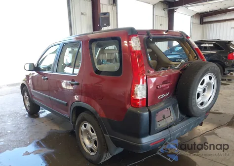 2006 Honda Cr-V Lx from USA, damaged, VIN JHLRD78546C063245
